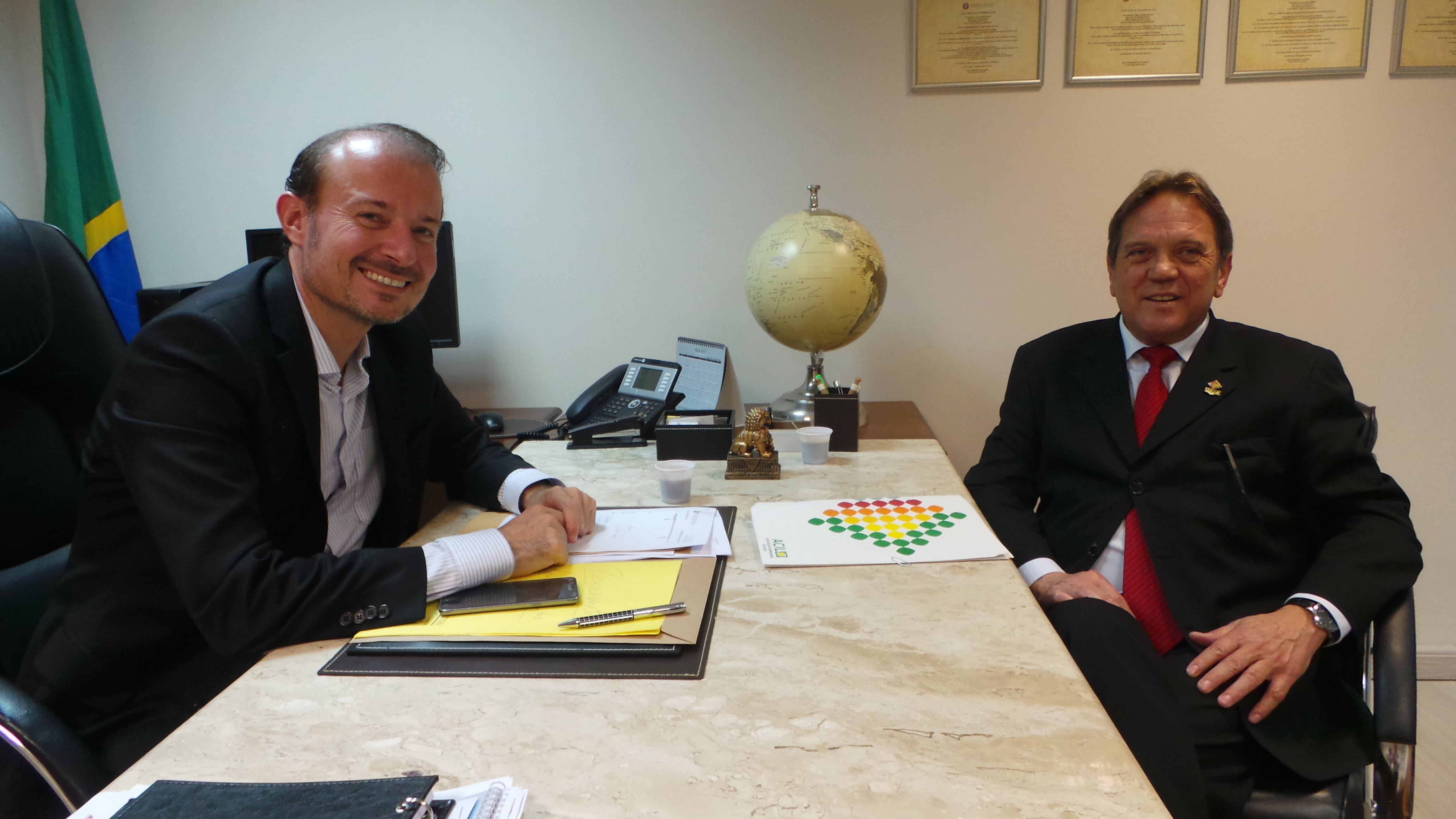 Presidente da ACIL cumpre agenda em Florianópolis