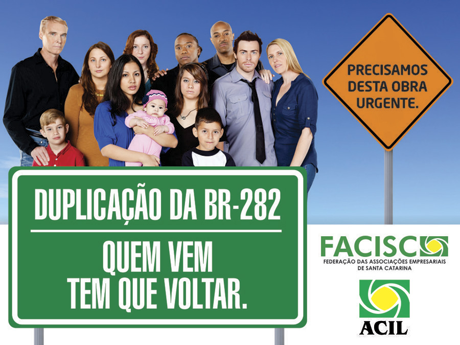 FACISC LANÇA CAMPANHA PELA DUPLICAÇÃO DA BR-282