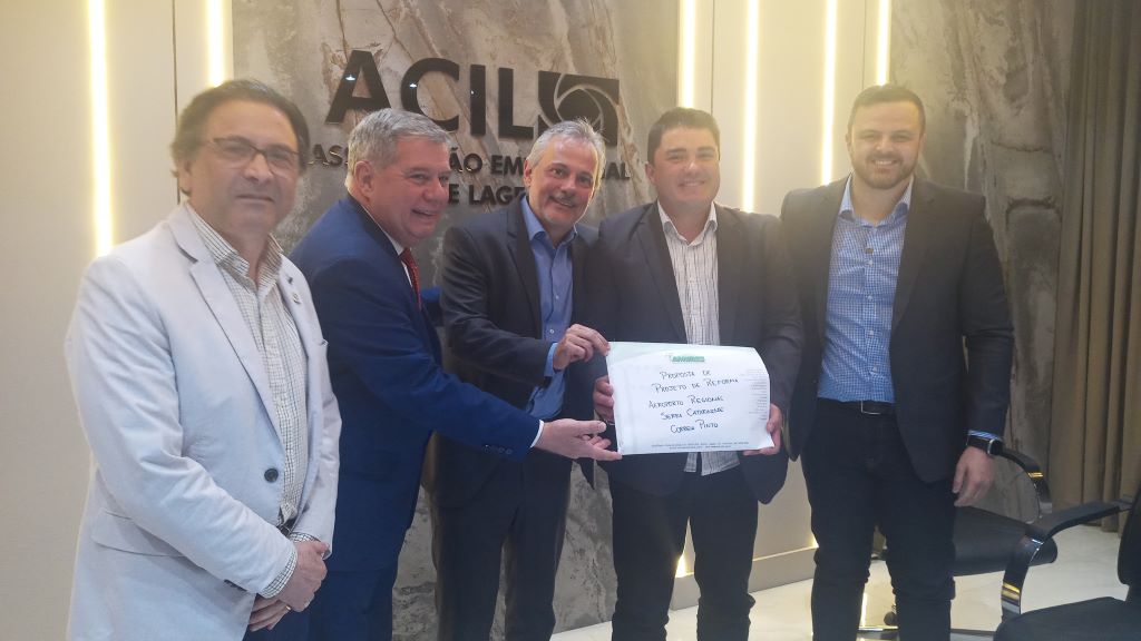 Diretoria da ACIL recebe Bancada da Serra e secretário de Portos, Aeroportos e Ferrovias em sua última reunião de 2023